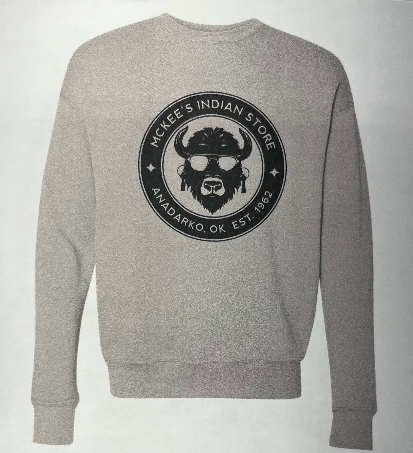 McKee’s logo crewneck sweatshirt Heather Dust