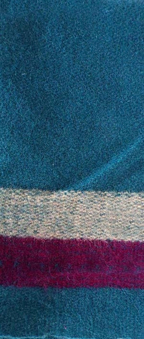 3 Band Broadcloth Turquoise