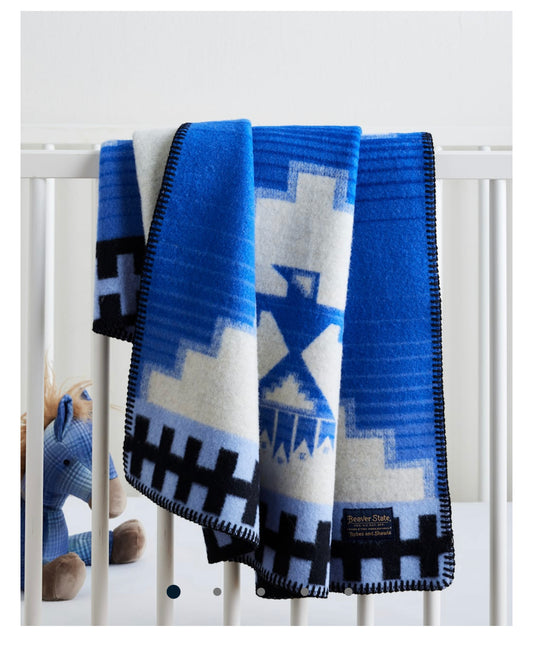 Pendleton The College Fund Crib Blanket Morning Storm