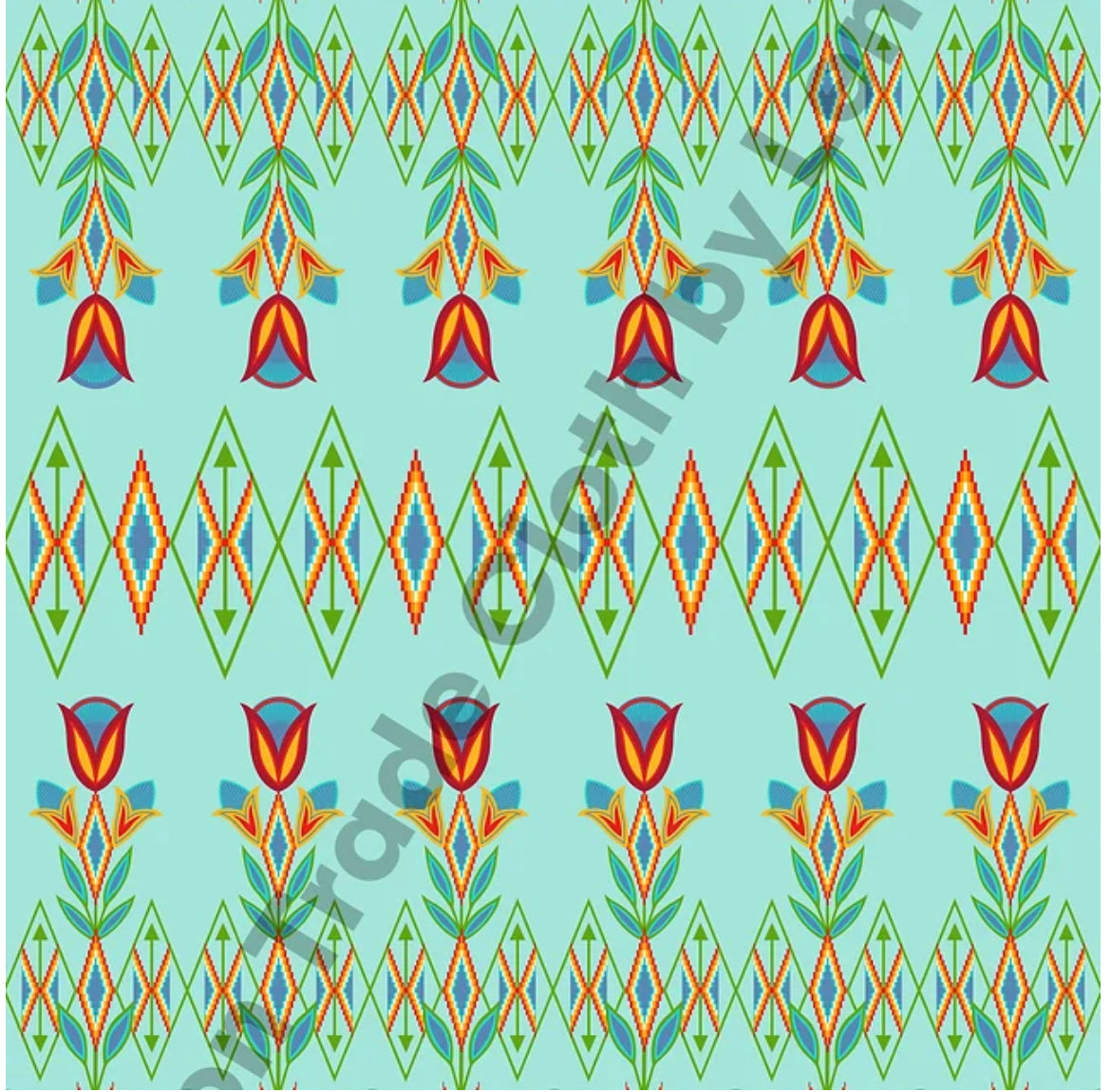Teton Trade Cloth 100% Cotton Poplin; Light Green