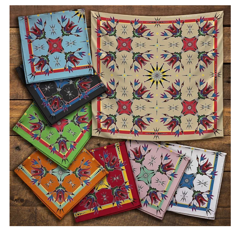 Teton Bandana by Kayla Lookinghorse