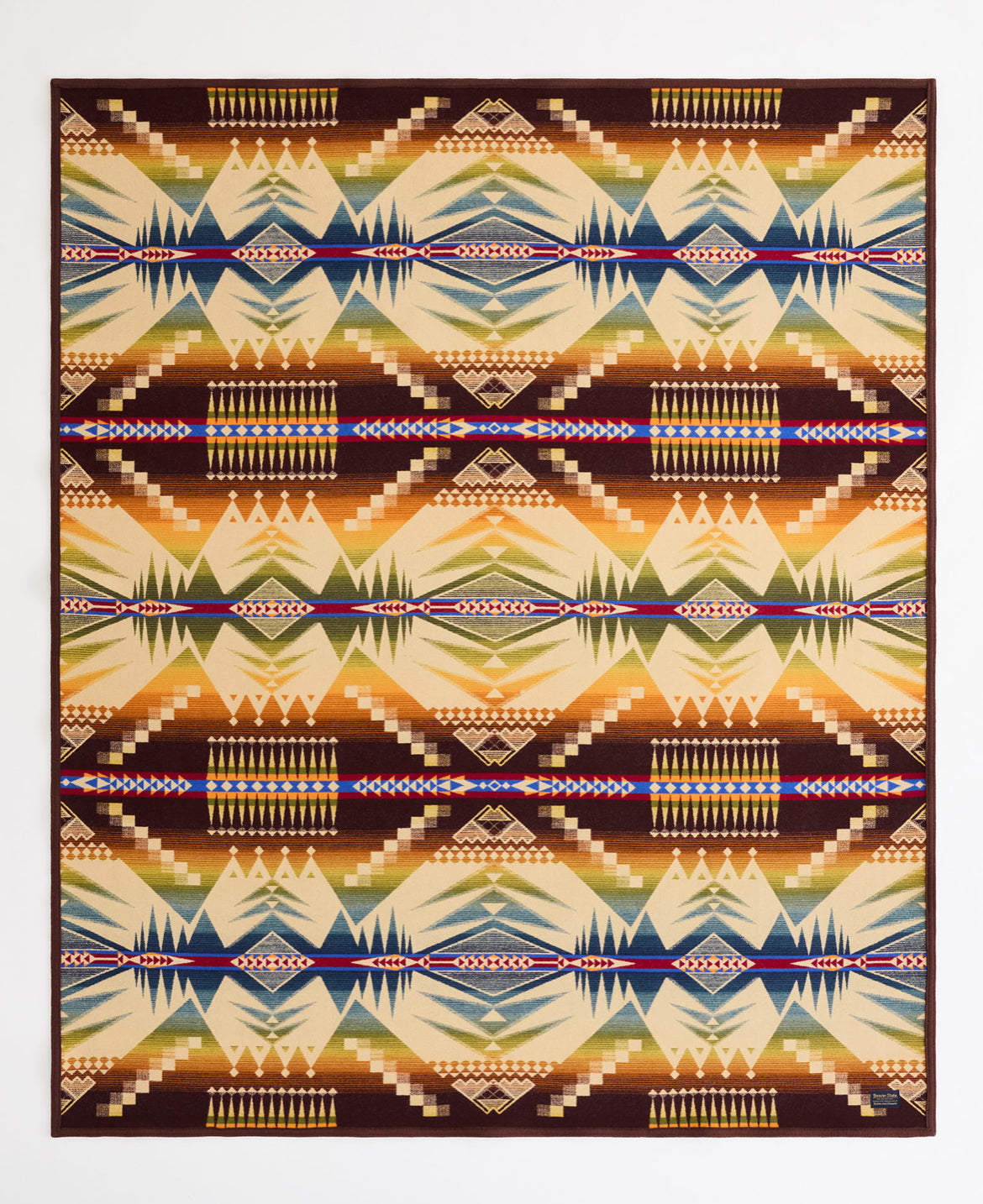 Pendleton Jacquard Unapped Robe Blanket; Mystic Lake
