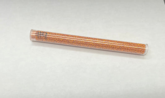 11 Seed Beads #9 Silver Lined Orange