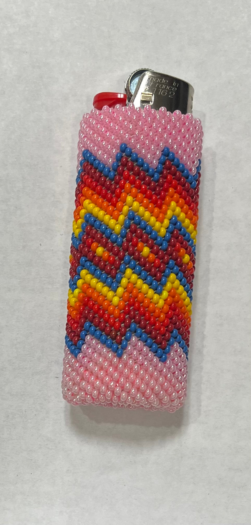 Large Beaded Lighter Pink