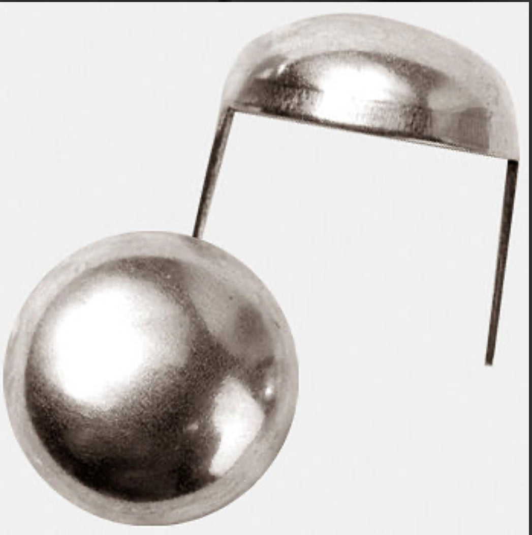 Metal Spots 5/8” Nickel (dozen)