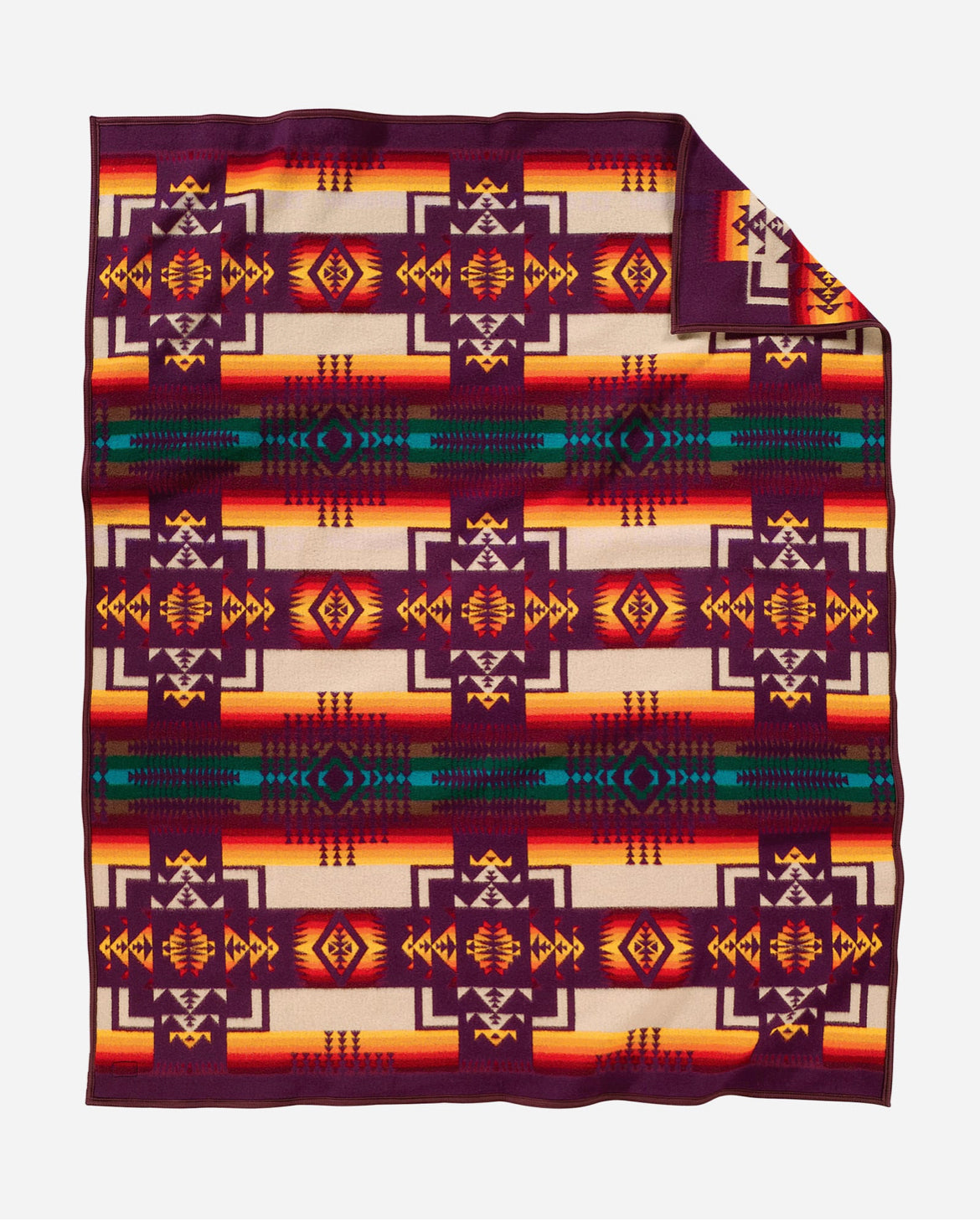 Pendleton Chief Joseph Blanket Maroon
