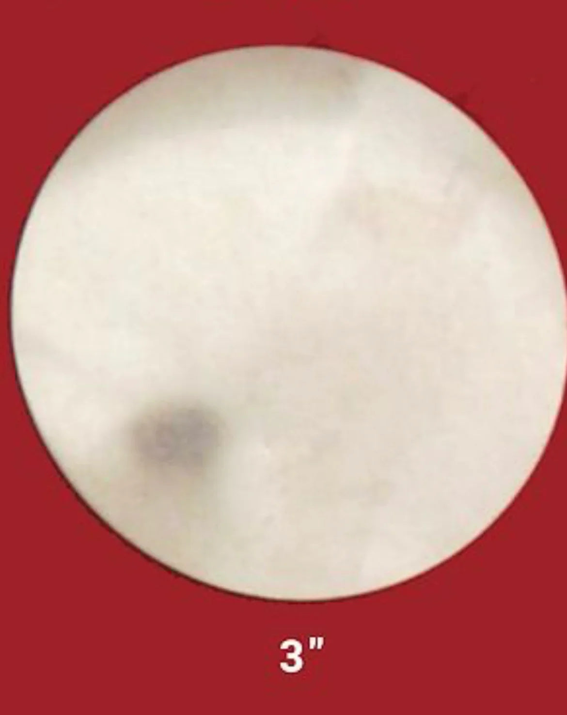 3-inch round Native art supply material, ideal for crafts and traditional clothing projects
