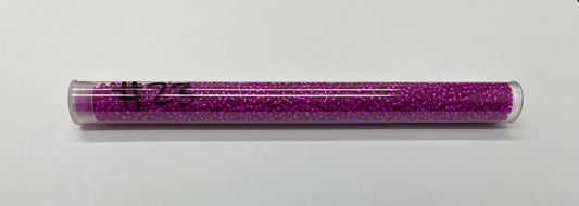 11 Seed Beads #23 Silver Lined Fuchsia