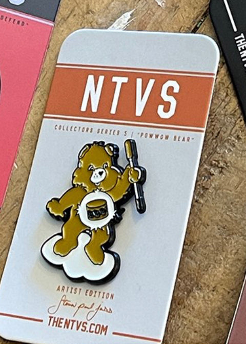 NTVS Collectors Series Pin Powwow Bear