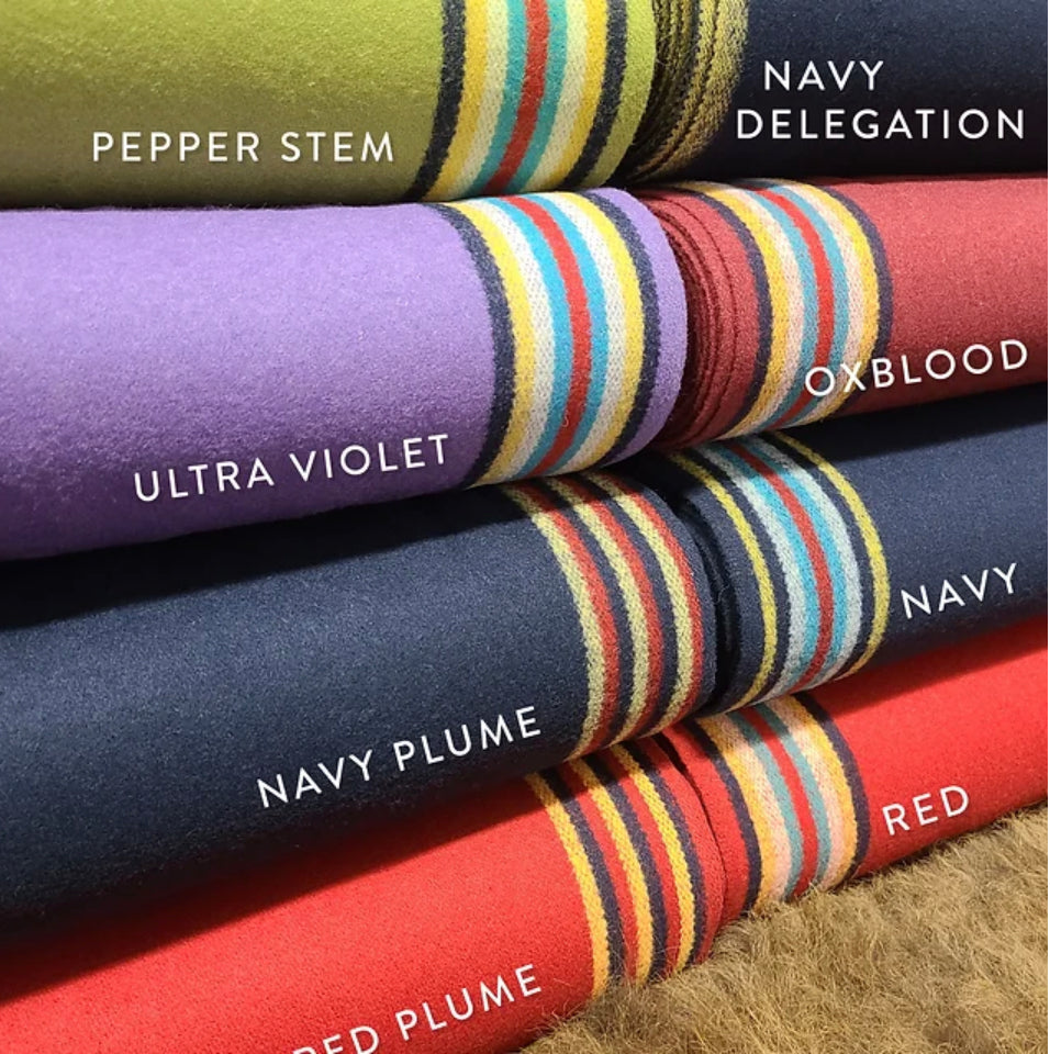 Navy 10 Band Broadcloth