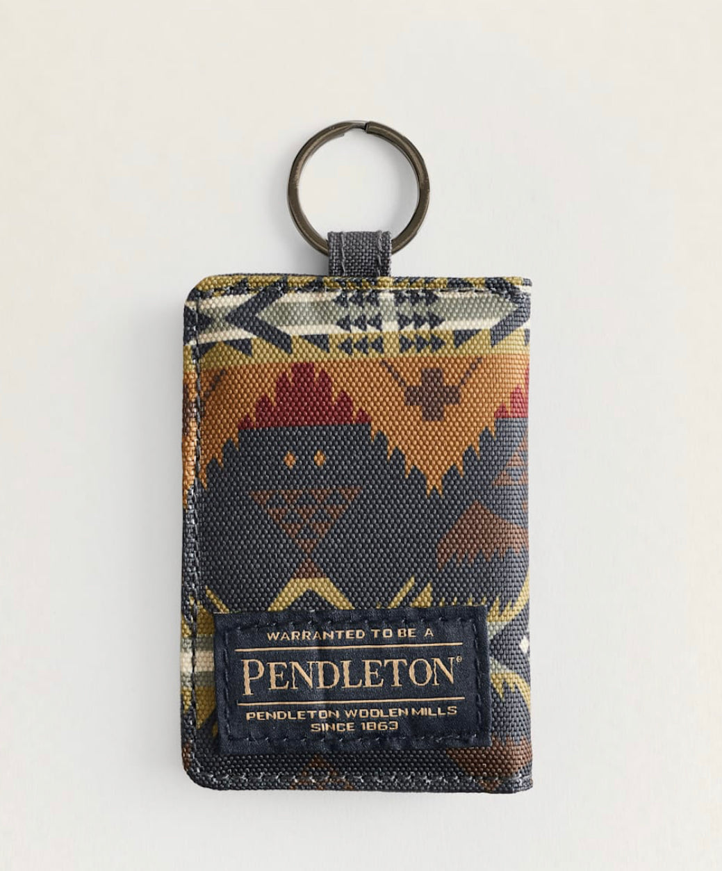Pendleton Key Ring Wallet Nehalem Grey