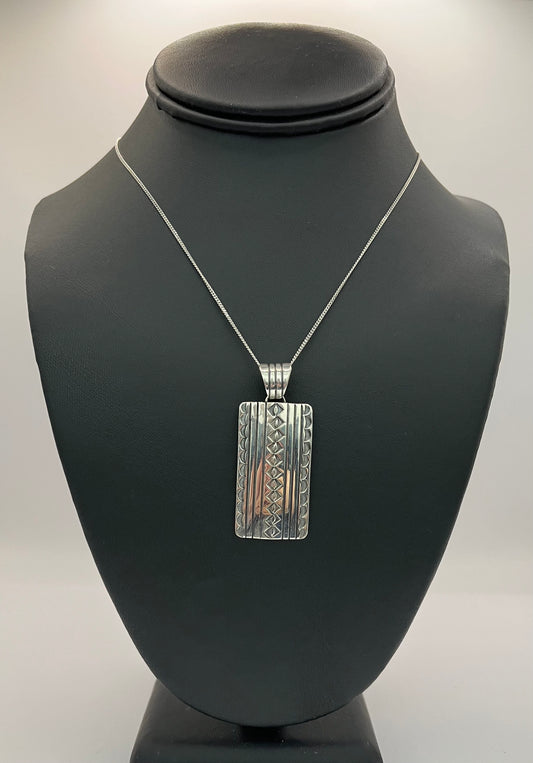 Sterling Silver Pendant with Chain