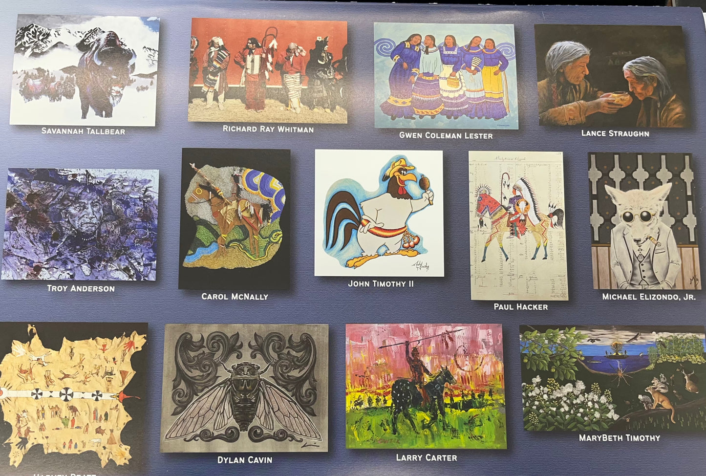 2026 Native American Art Calendar