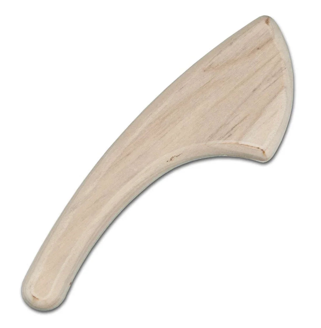 Unfinished wooden tool for Native American craft and traditional clothing making