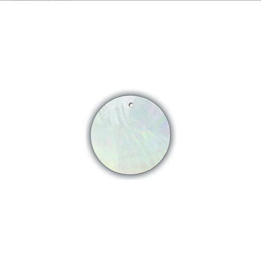 Mother of Pearl Disc 3/4" 1 Hole