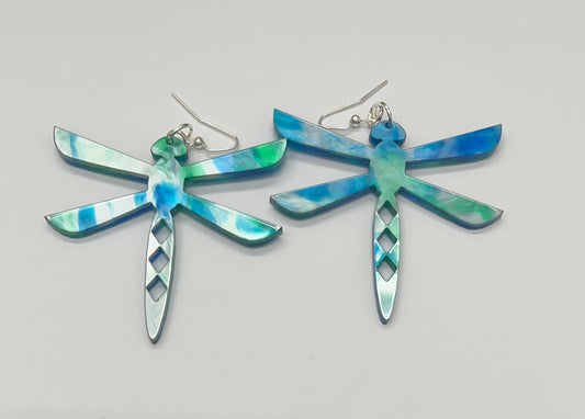 Kristin Gentry Dragonfly Earrings (various colors)