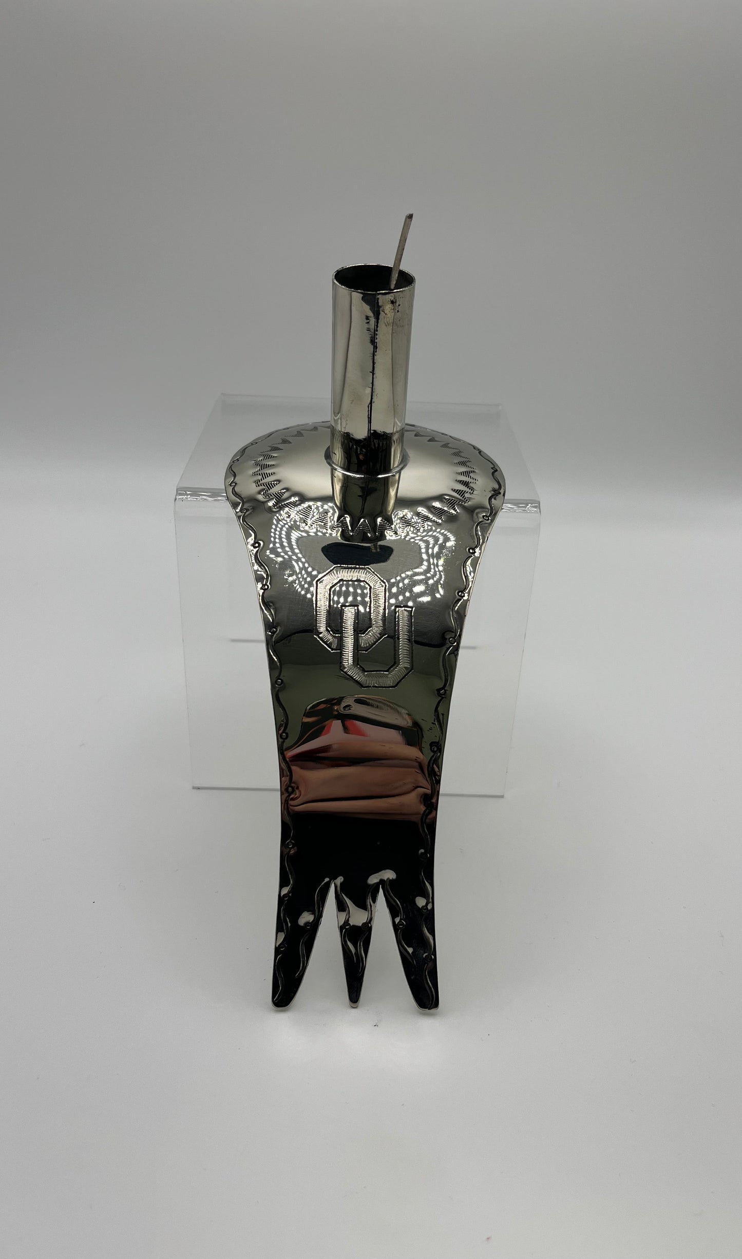 Charley Johnson German Silver Roach Spreader; OU