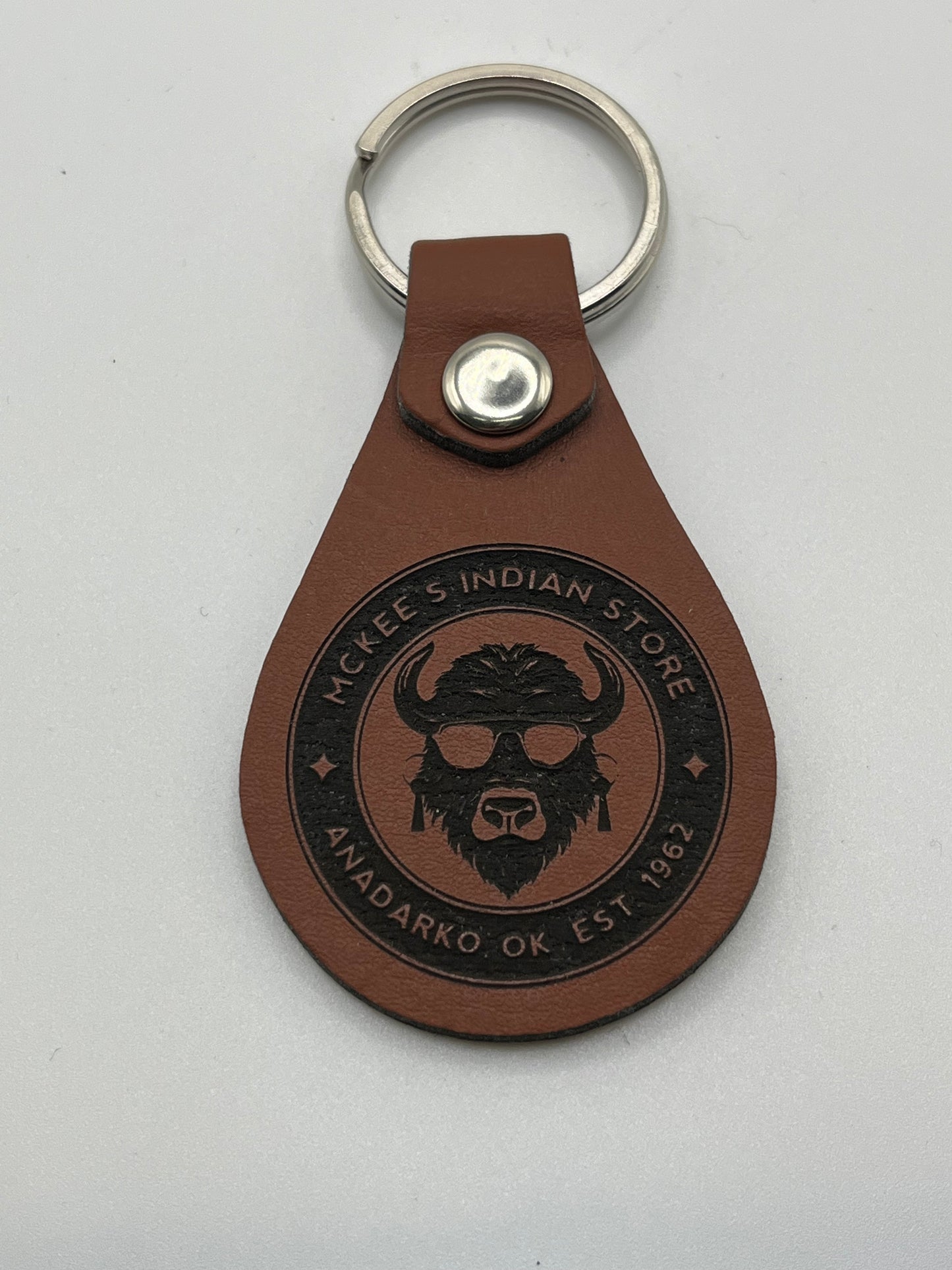Mckee’s Logo Keychain Whiskey