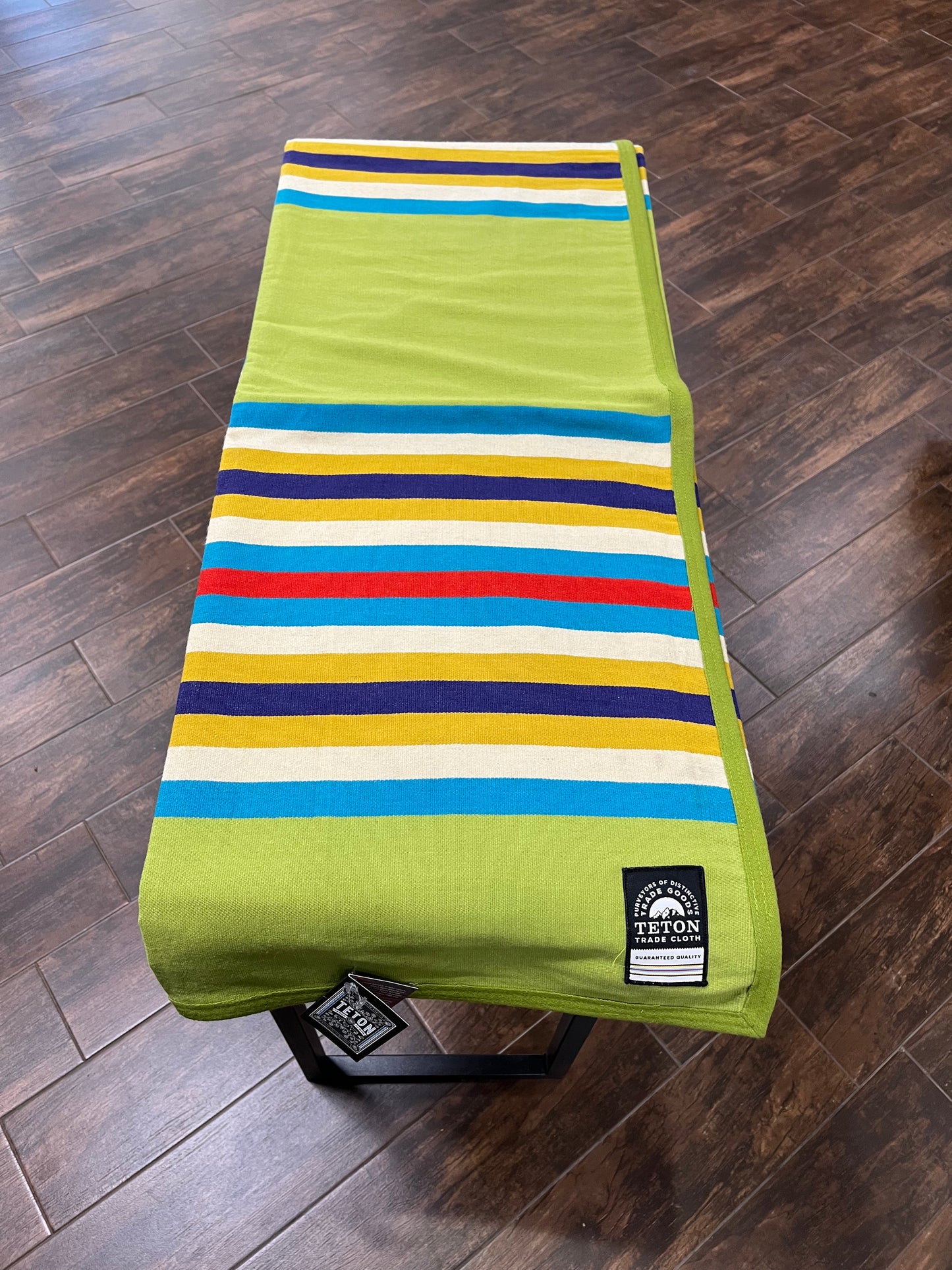 Teton Serape Blanket Lime