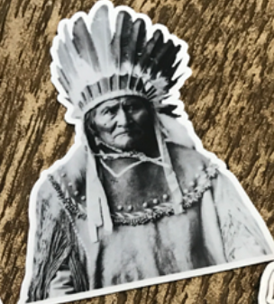 NTVS Vintage Sticker; Geronimo