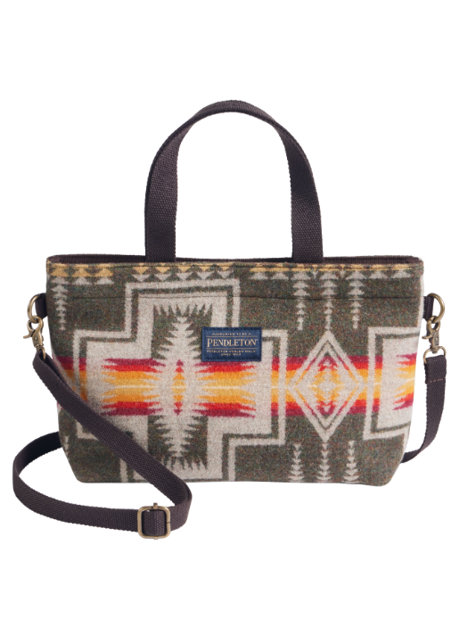 Pendleton Mini Tote; Harding Olive