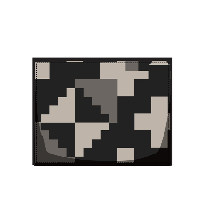 Pendleton Slim Wallet; Blue Ridge Black