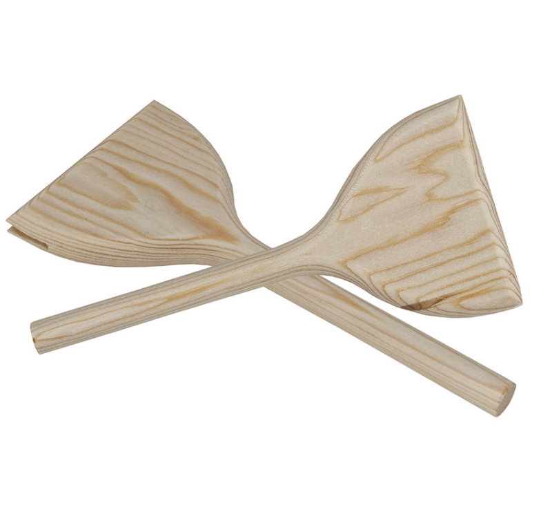 Women's Thin Style Flat Fan Handle