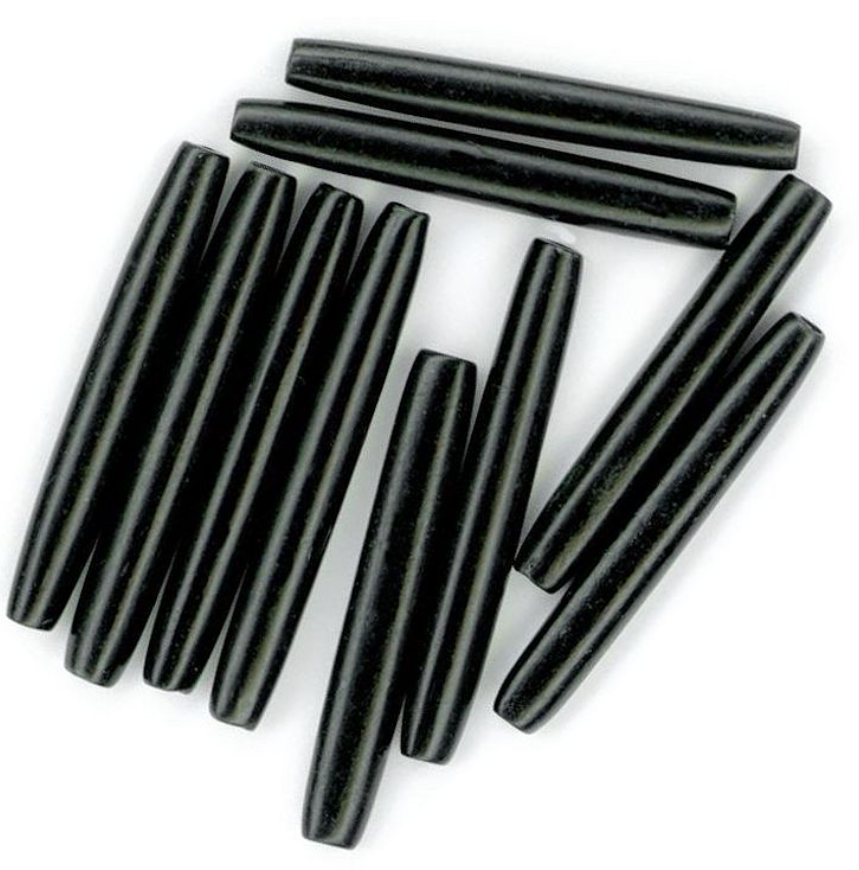 Buffalo Horn Hair Pipe, 1.5" (Pack of 8)