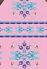 Teton trade Cloth Cotton Fabric; Thurman Pink (by the yard)