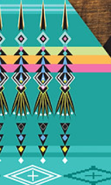 Teton Cooking Aprons; Etsitty, Turquoise