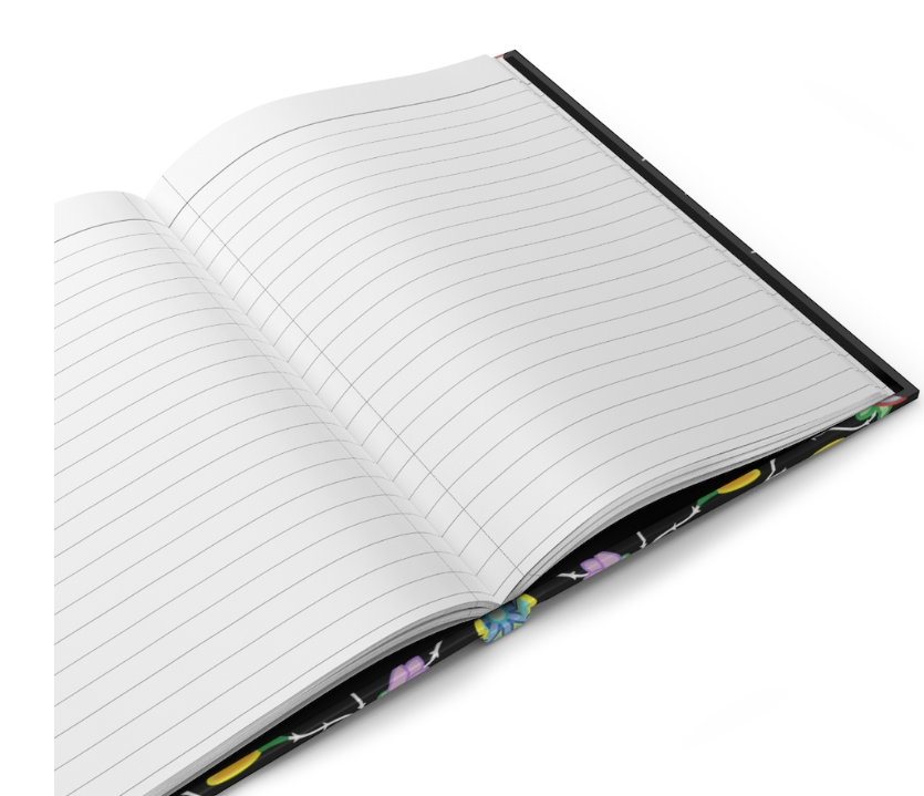 Spring Floral Hardbound Journal