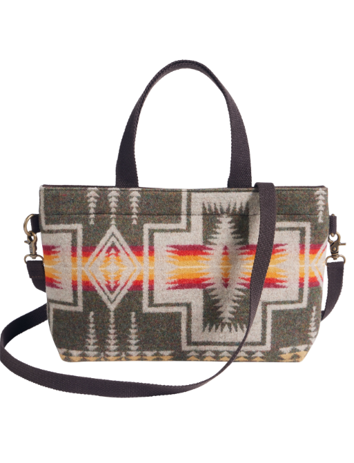 Pendleton Mini Tote; Harding Olive