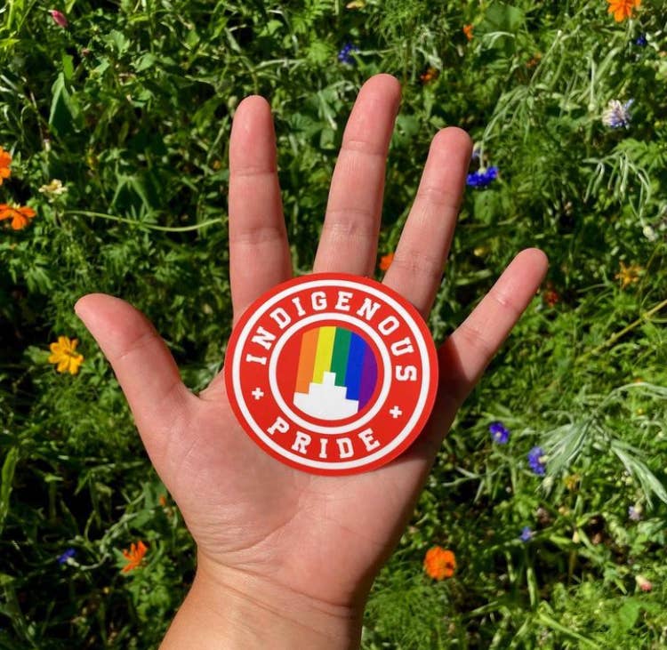 “Indigenous Pride” Vinyl Sticker