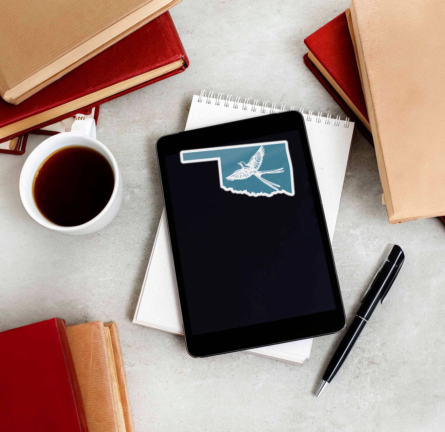 Oklahoma Scissortail Sticker - Cute OK Decals