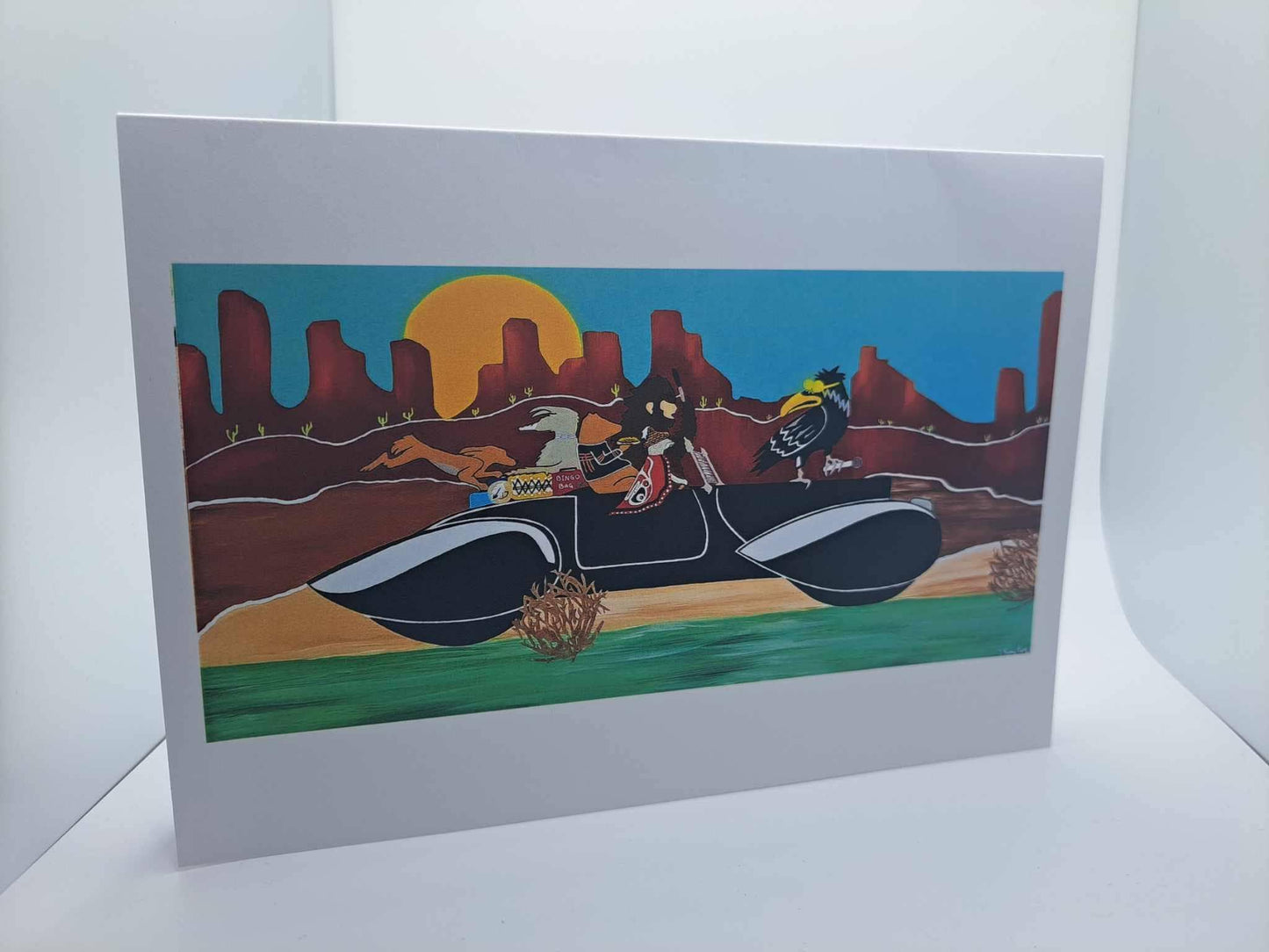 Frybread Trails - 5x7 Blank Card