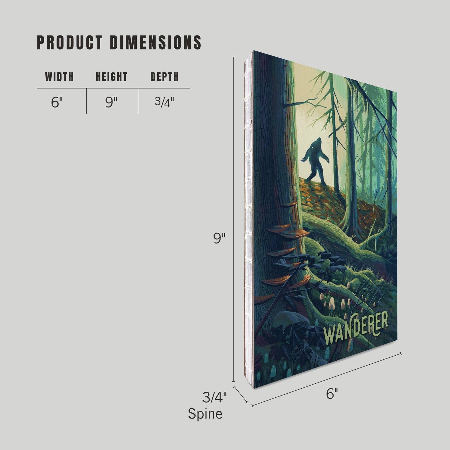 JOURNAL Wanderer, Bigfoot in Forest