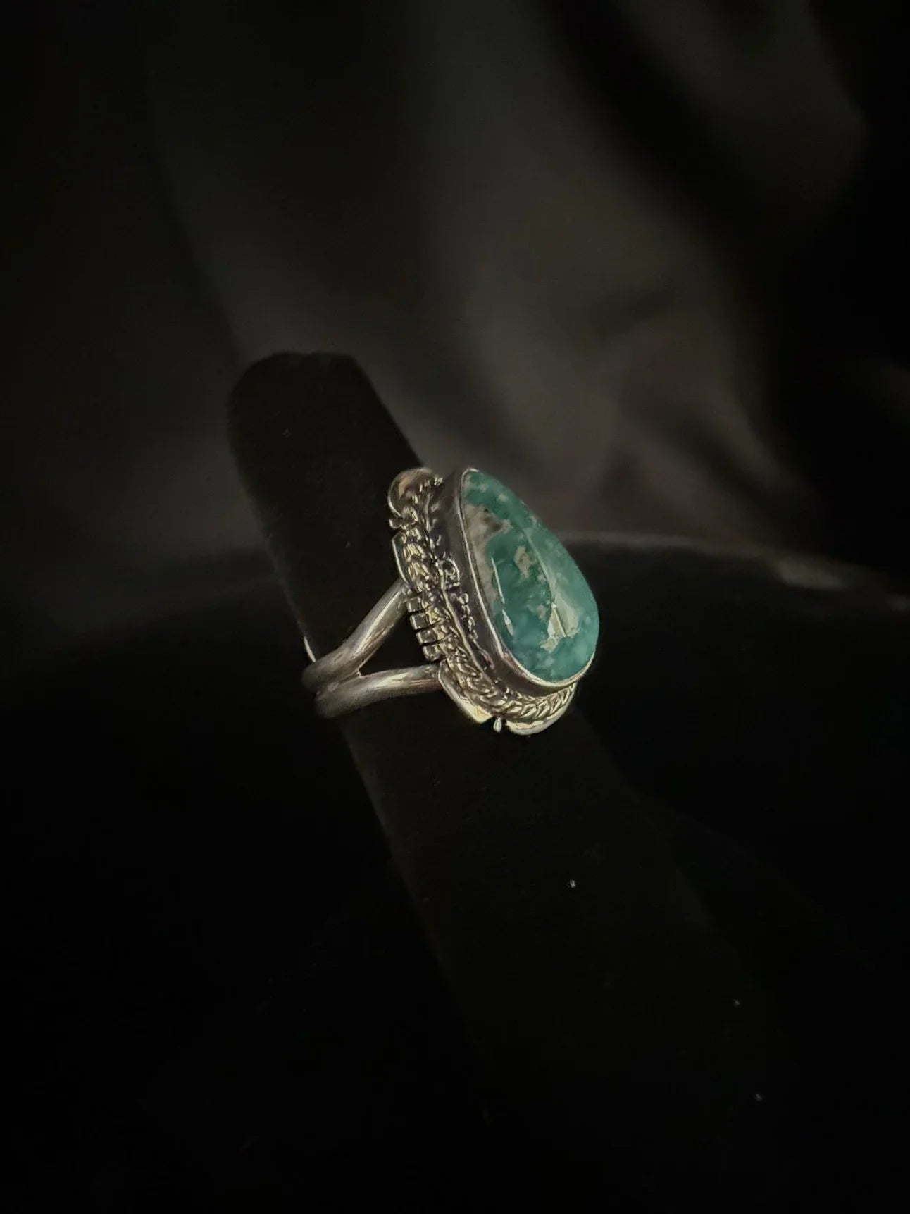 Turquoise/Sterling Silver Ring (Size 6)