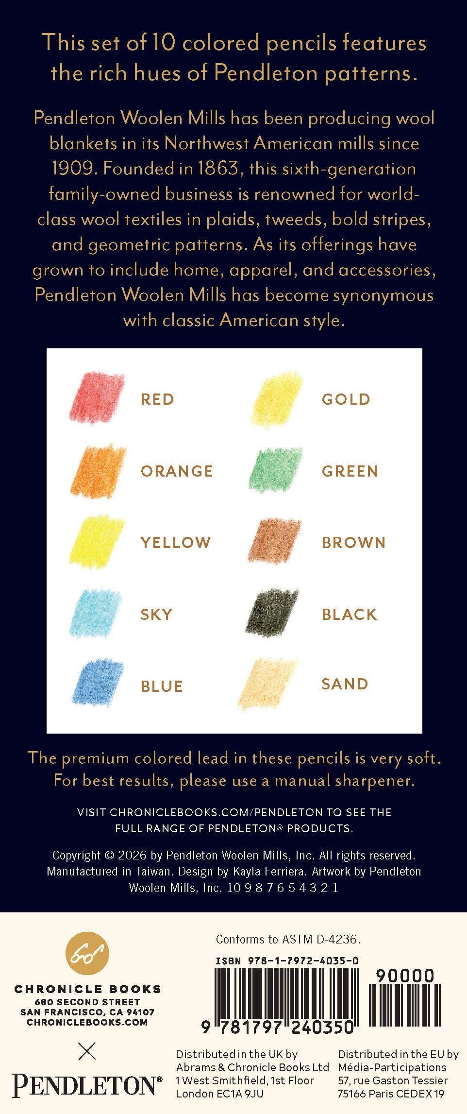 Pendleton Colored Pencils
