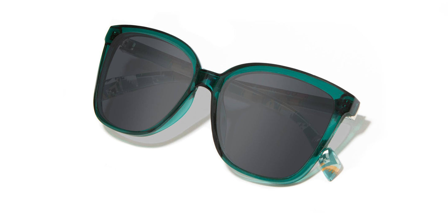 Pendleton Sunglasses - Rylahn: Teal Crystal / Nehalem: Teal Crystal / Grey Polarized / Nehalem