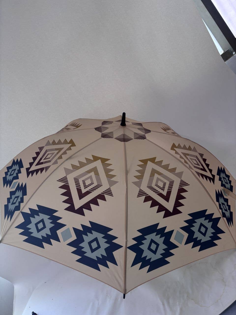 Umbrella-Cream/Navy Blue