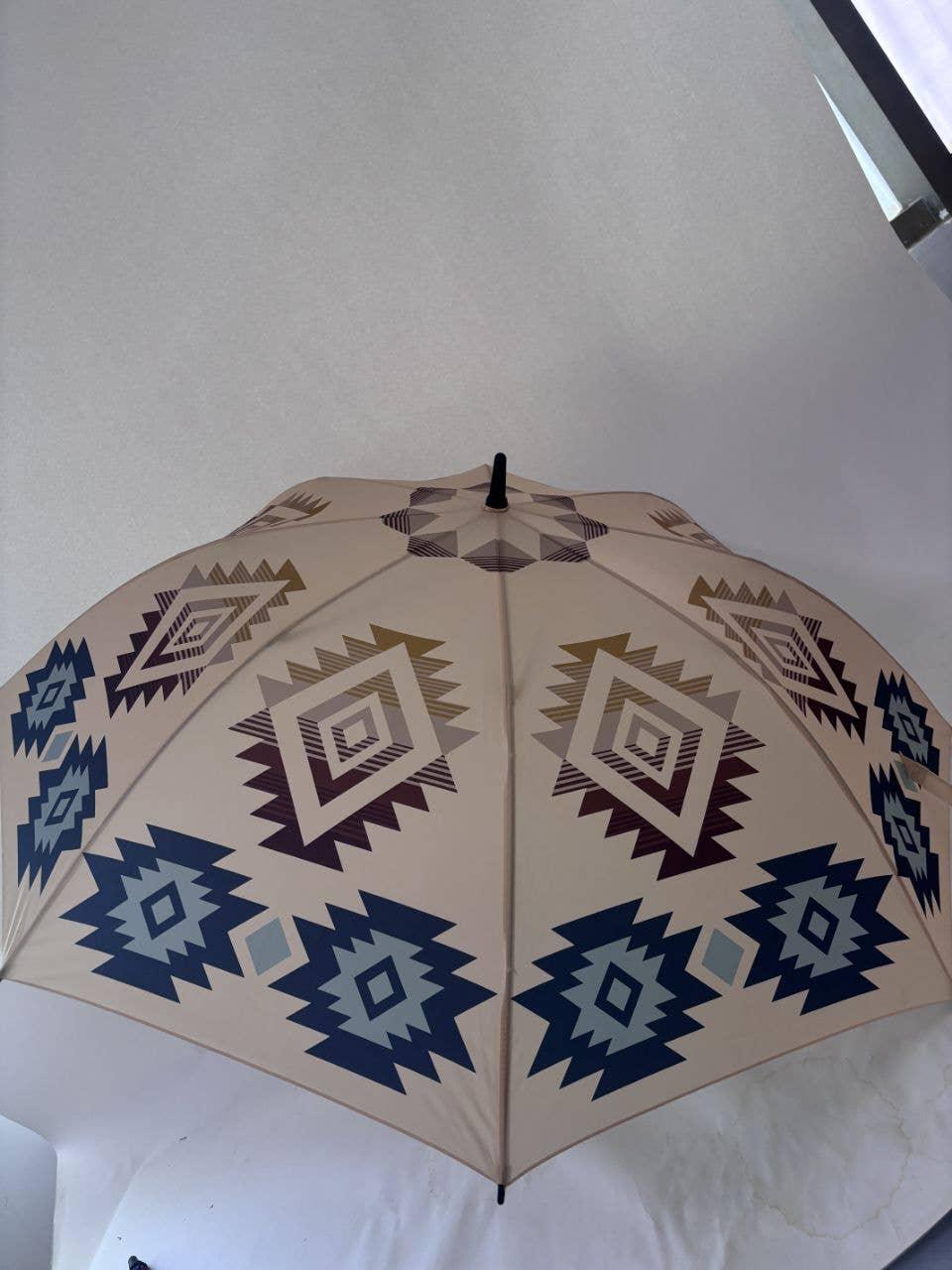 Umbrella-Cream/Navy Blue