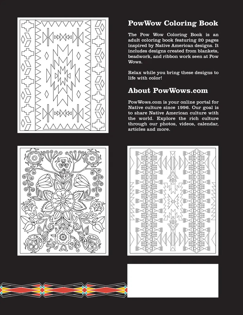 Pow Wow Coloring Book