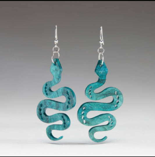 Kristin Gentry Snake Earrings