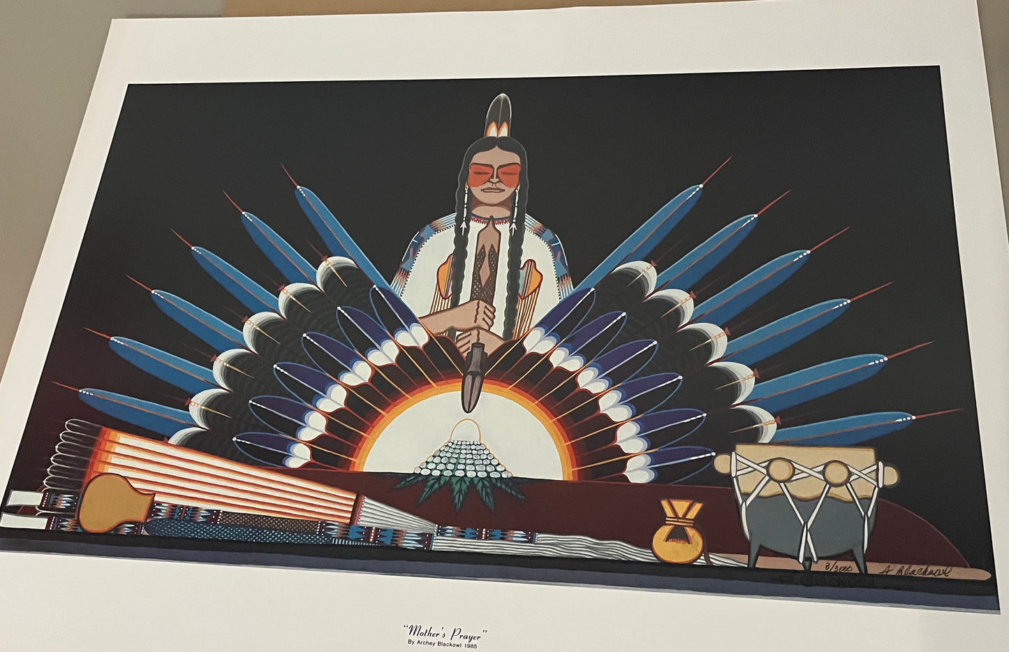 Archie Blackowl Print “Mother’s Prayer “