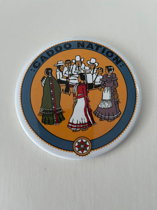 Caddo Nation Seal magnet color