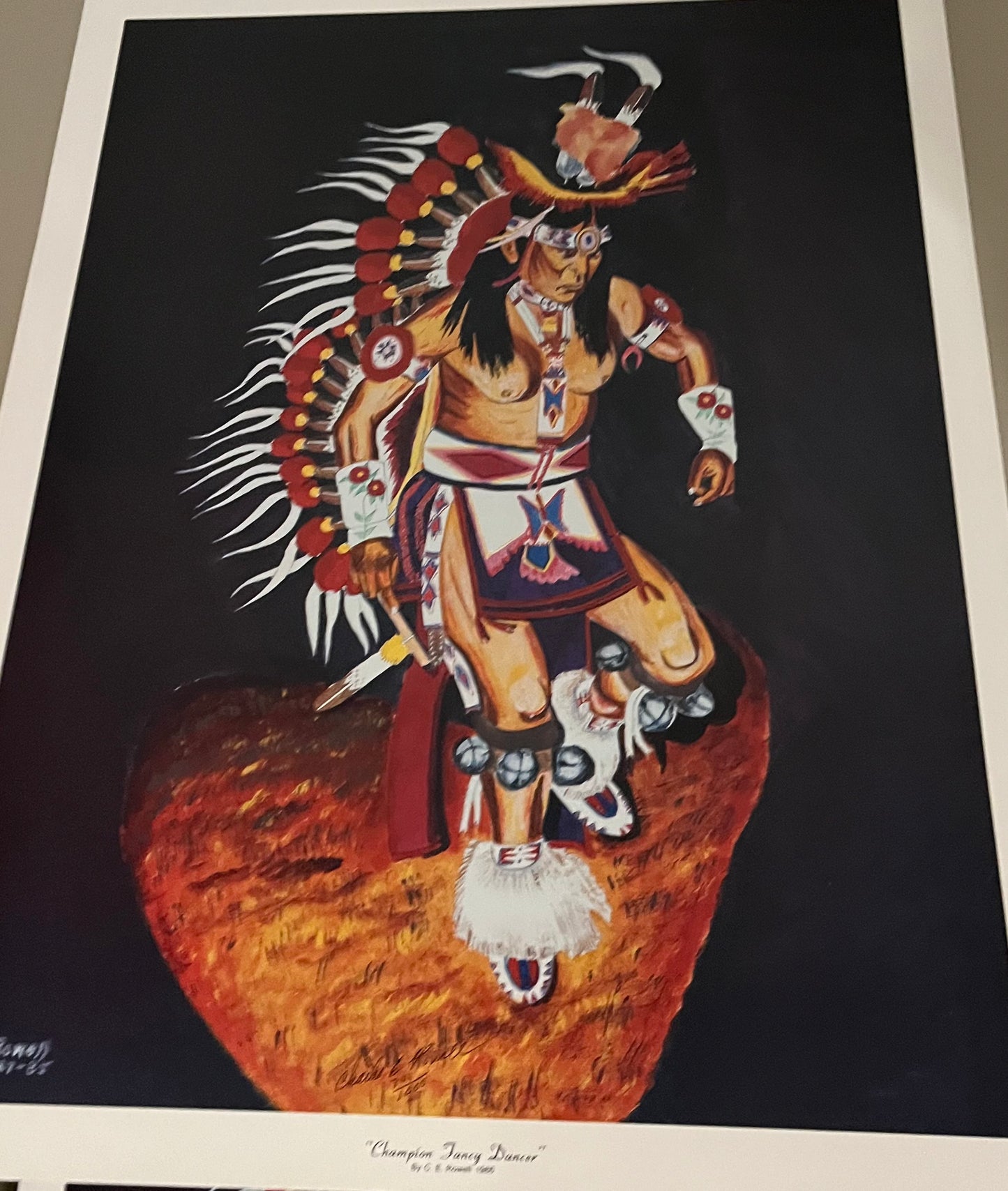 C.E. Ravell Print “Champion Fancy Dancer”