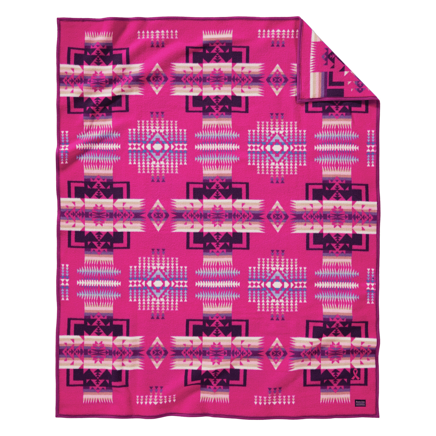 Pendleton Chief Joseph Jaquard Robe; Cherry