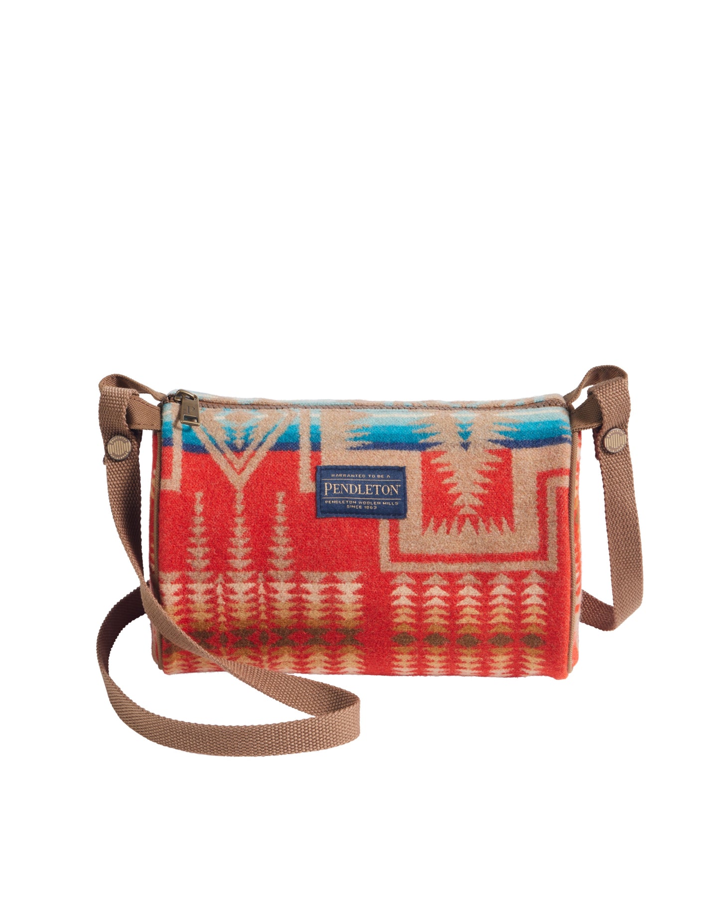 Pendleton Barrel Bag; Harding Red