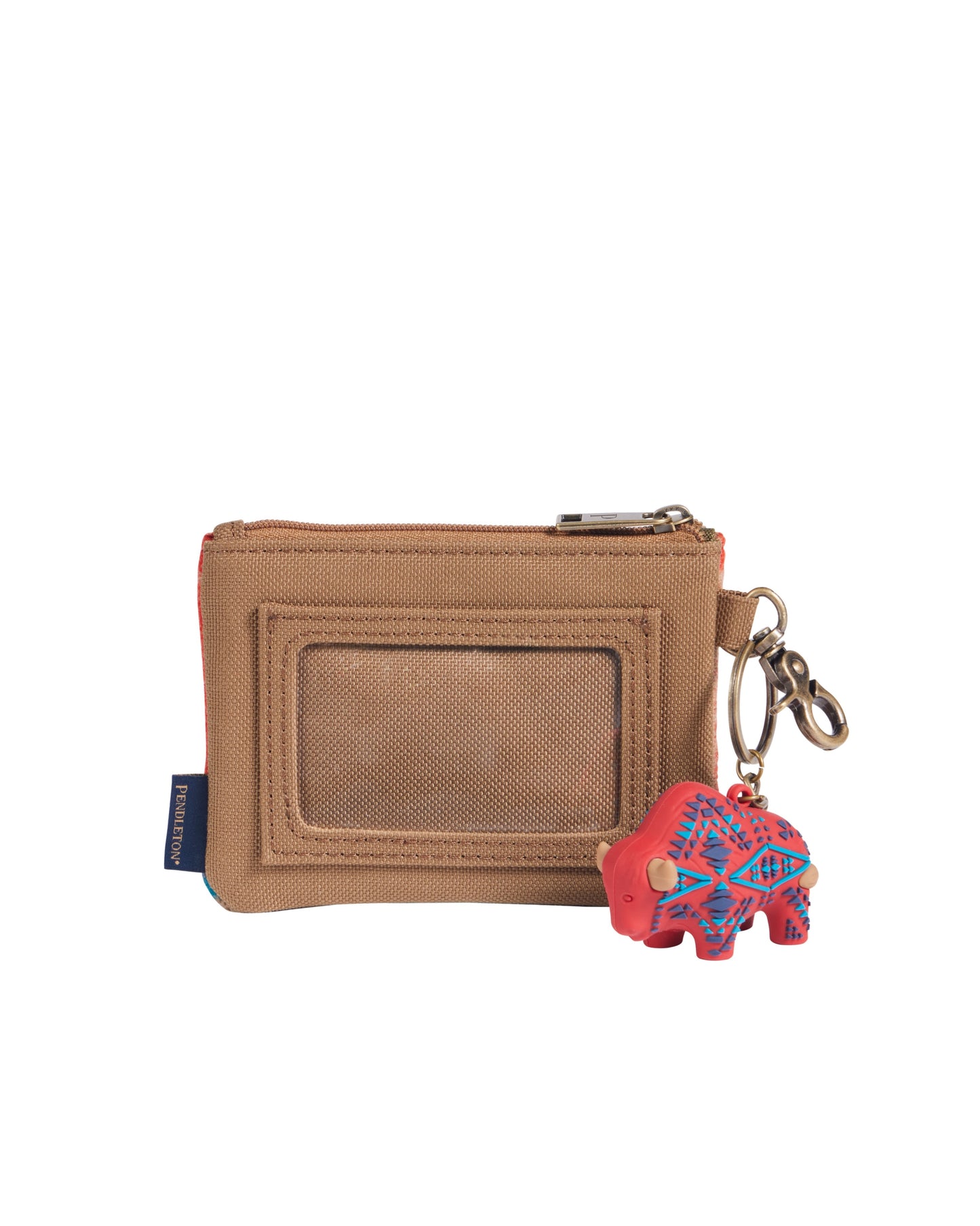 Pendleton Bison ID Pouch; Harding Red