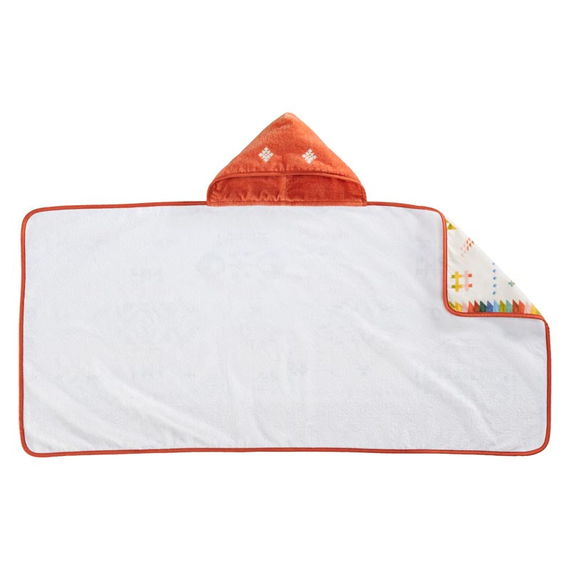 Printed Hooded Baby Towel Wild Blooms